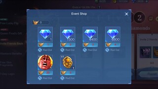 NEW EVENT! EXCHANGE FREE DIAMONDS? NEW EVENT MOBILE LEGENDS