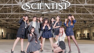 【TWICE】SCIENTIST☆★Nine people in professional attire dance★☆Team building after get off work dance f