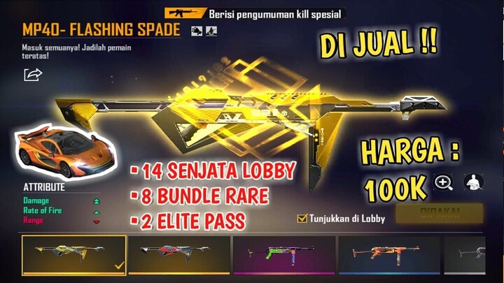 ADA SKIN MP40 INCUBATOR UTAMA - JUAL AKUN MURAH !!
