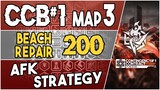 CCB#1 Rotating Map 3 - Beach Repair 200 Score | AFK Easy Strategy + Low End | Pyrolysis |【Arknights】
