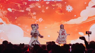 【Puff Meow & Silver Carbon】神のまにまに/God's Flow - 2025.3.8 BiliBili Home Dance Original Night Live