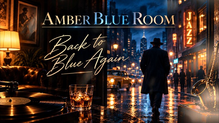 Back to Blue Again | Uplifting Romantic Soul Blues | AMBER BLUE ROOM | New Song