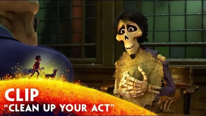"Clean Up Your Act" Clip - Disney/Pixar's Coco