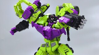 Lucky Cat Micro Cosmos MC-02 Riki-Oh Devastator Set C Stop-motion Animation Electronic Instruction M