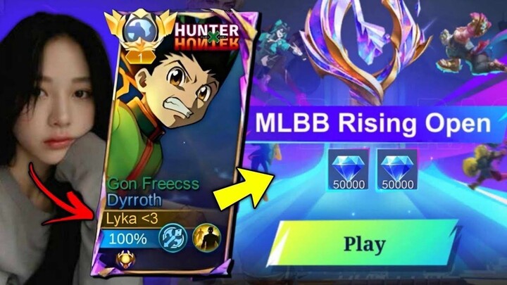 I PRETEND TO BE GIRL IN RISING LEAGUE AND MET TOXIC COUPLE!!  - MLBB