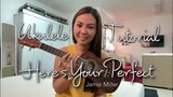 HERE’S YOUR PERFECT | Jamie Miller | EASY UKULELE TUTORIAL