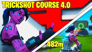 Playing the FAZE TRICKSHOT COURSE 4.0... (TRICKSHOT MONTAGE) #KazTS