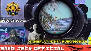 CHALLENGE MENJADI NINJA PUBG MOBILE! BANG JECK MEMBUKTIKAN DENGAN SKIL NYA 13 KILL 😱
