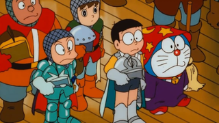 Nobita hóa BẠCH NGÂN KIẾM SĨ