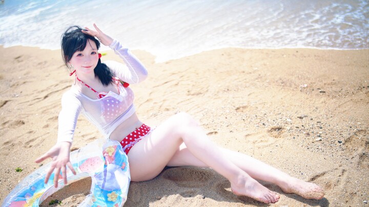 Ceri kecil di tepi pantai ~ Ceri di pantai 【Ke Xin Miao】