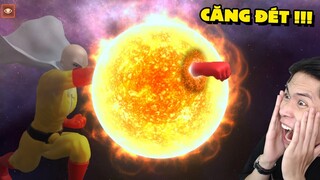 NẾU SAITAMA ĐẤM MẶT TRỜI TRONG SOLAR SMASH SẼ NTN !!! (Pobbrose Thánh phá hoại) | Solar smash ✔