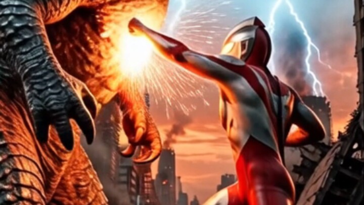 Ultra man VS Godzilla-Epic Kaiju Battle