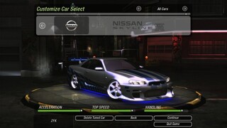 Building Brian's Skyline from 2 Fast 2 Furious Need For Speed Underground 2