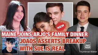 CHIKA BALITA: Maine joins boyfriend Arjo's family dinner. News on Joao, Sue Ramirez & BoybandPH