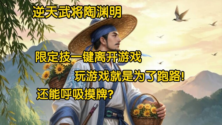 New Overpowered General: Tao Yuanming! With his limited-time skill, you can quit the game with a sin