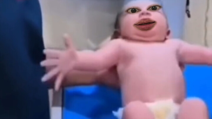Baby: I’m being good—please let me go!
