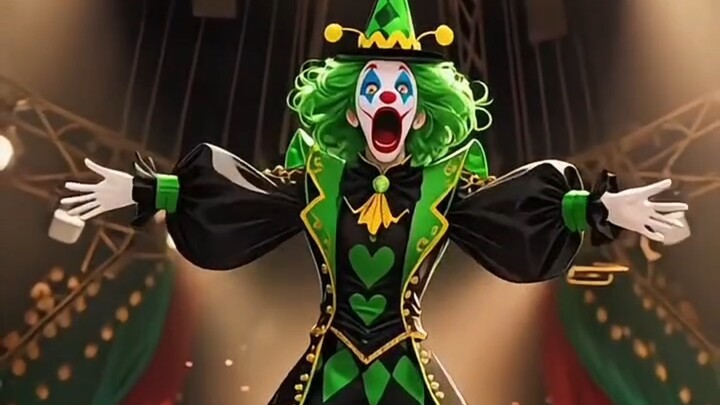 Never mock the clown.