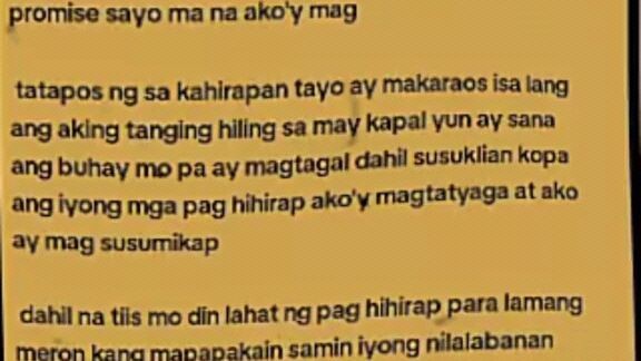 aking mahal na ina