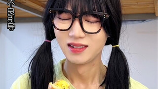 Do you eat noodles with eggs? | Is there really an egg missing?
