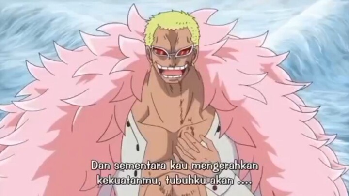Luffy bertarung dengan setan