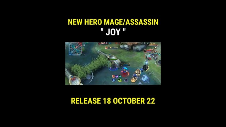 New Hero Assassins Joy [Reserved String] Short Gameplay - Joy Mobile Legends New Hero