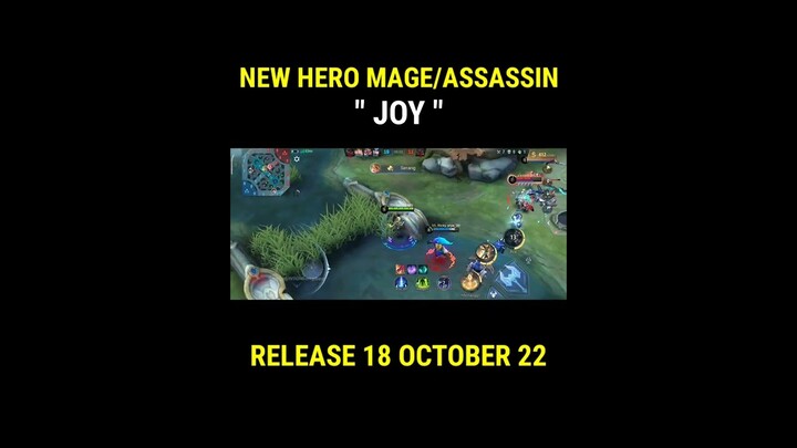 New Hero Assassins Joy [Reserved String] Short Gameplay - Joy Mobile Legends New Hero