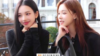 【ترجمة ذاتية بالصينية】_vlog أسبوع الموضة في باريس aespa! شاي العصر لأختنا تشا