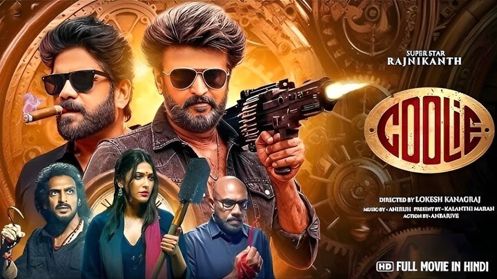 Coolie 2025 - Hindi Dubbed | Superstar Rajinikanth | Sun Pictures | Lokesh | Anirudh
