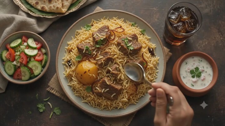 Authentic Kacchi Biryani ASMR 🤤 The Ultimate Comfort Food | The Hungry Bong