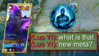 GUSION PETRIFY SPELL ACTUALLY WORKS?! NEW META FOR SIDELANE!!