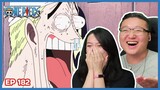LUFFY VS ENERU LOL THIS EP WAS HILARIOUS!! | ONE PIECE Episode 182 Couples Reaction & Discussion