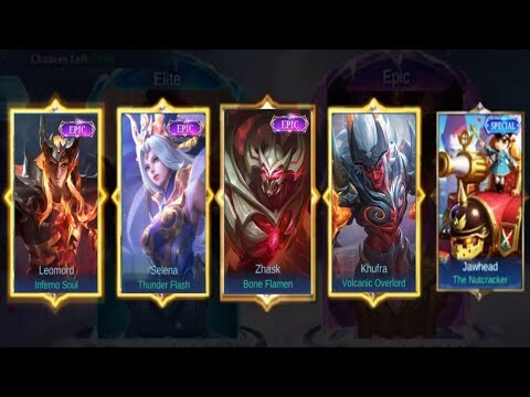 I GOT THE BEST SKIN IN SNOW BOX EVENT! MOBILE LEGENDS 2022