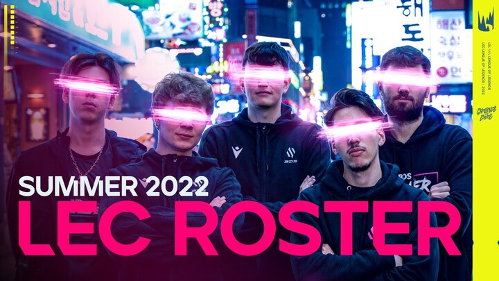 TEAM BDS | #LEC 2022 SUMMER ROSTER UPDATE