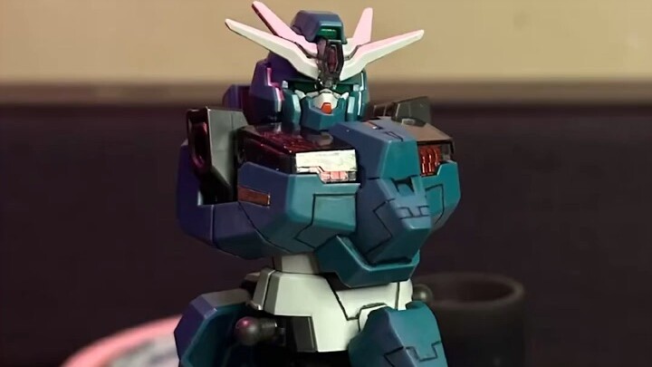 My first time scribbing and panel lining gunpla