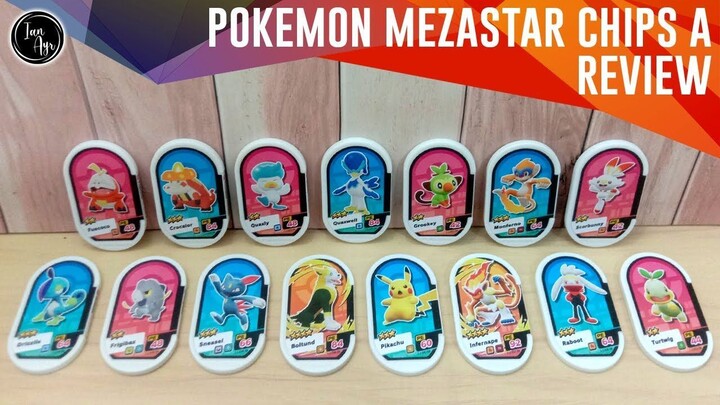 [ GACHA ] Pokemon ポケモン Mezastar Chips A Pikachu ピカチュウ Charizard リザードン Mew ミュウ Collection Merchandise