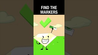 Find the Markers: #BFDI MINI REPLICAS 2