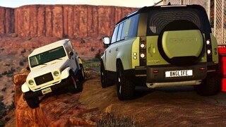 Cars vs Cliff Roads vs Spikes vs Square Pit | BeamNG.Drive