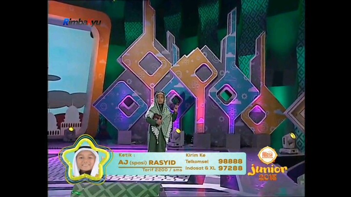 Moment Blunder Nya "Rasyid - Pekanbaru" Di Aksi Junior 2015 Indosiar : Eps 35