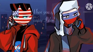 Why don’t we talk Countryhumans meme (俄美俄)