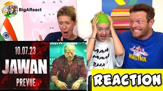 JAWAN PREVUE REACTION | Shah Rukh Khan, Vijay Sethupathi | #BigAReact