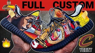 Full Custom | Lebron James  "LeGOAT" Yeezy Boost 350 V2 by Sierato