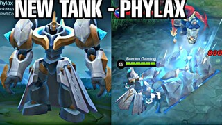 New Hero Phylax - Ancient Guard | Skill Preview New Tank Mobile Legends