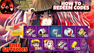 Silhouette Strike All Giftcodes - How to Redeem Codes // Silhouette Strike Free 8 Giftcodes