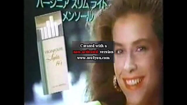 Virginia Slims Lights Menthol TVC 1989 Revised