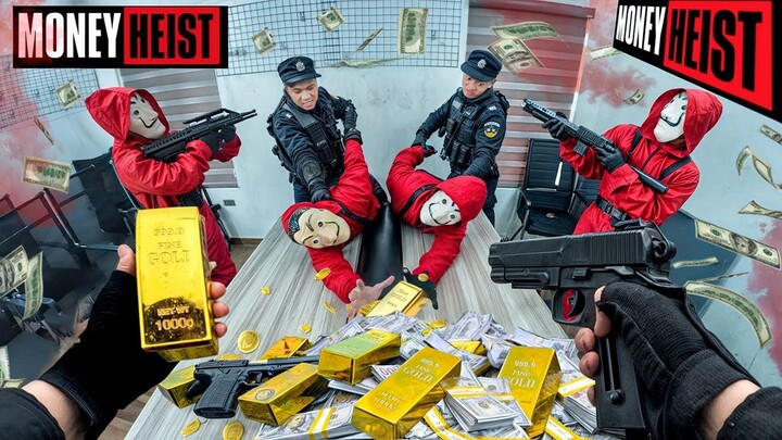 ZOMBIES Money Heist VS Police Ep.1 | ZOMBIE LORD - Mission Complete | Epic Parkour Pov Escape