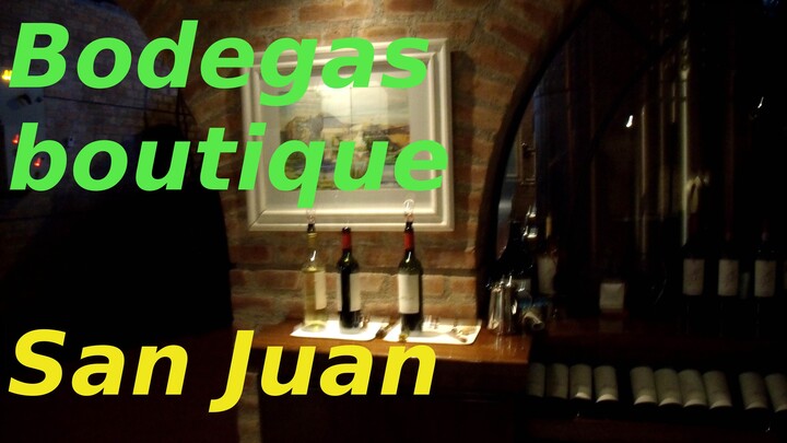 Bodegas boutique de San Juan, Argentina