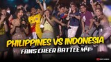 PHILIPPINES vs INDONESIA FANS CHEER, SUPER FAN OTSO-OTSO. . . 😮