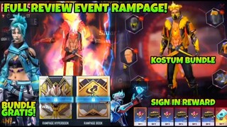 REVIEW EVENT RAMPAGE 2022! BUNDLE GRATIS, ALL ITEMS EVO, GINI CARA DAPETINNYA ❗️❗️❗️