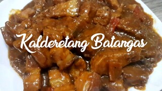 Kalderetang Batangas | Calderetang Batangas