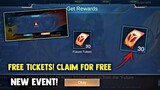 30 STAMPS TICKET FOR FREE?! HOW TO GET! 2021 NEW EVENT | (CLAIM NOW) | MOBILE LEGENDS 2021